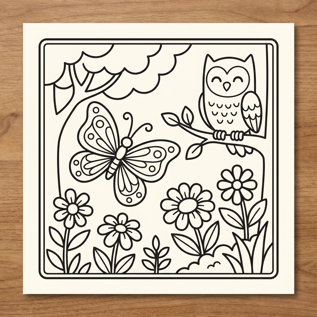 Coloring Page example