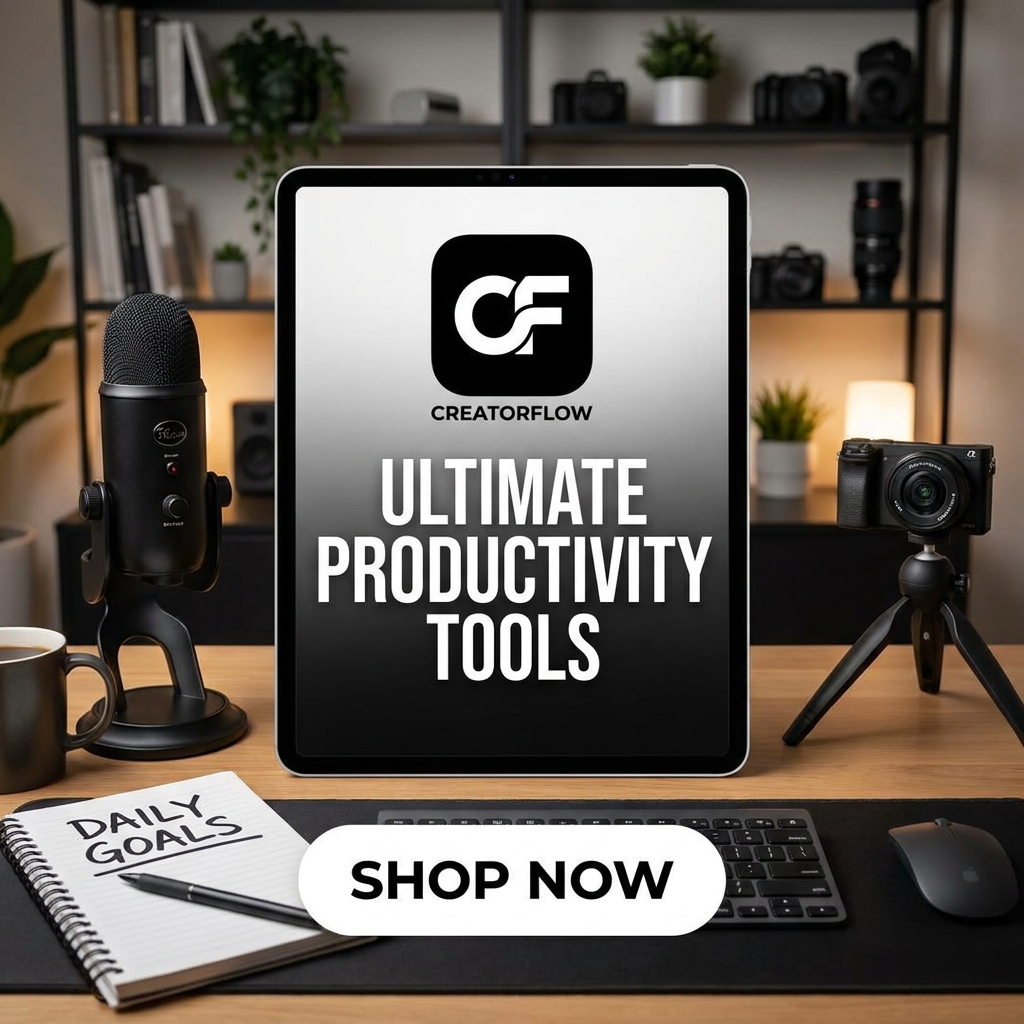 Creator Desk Setup example