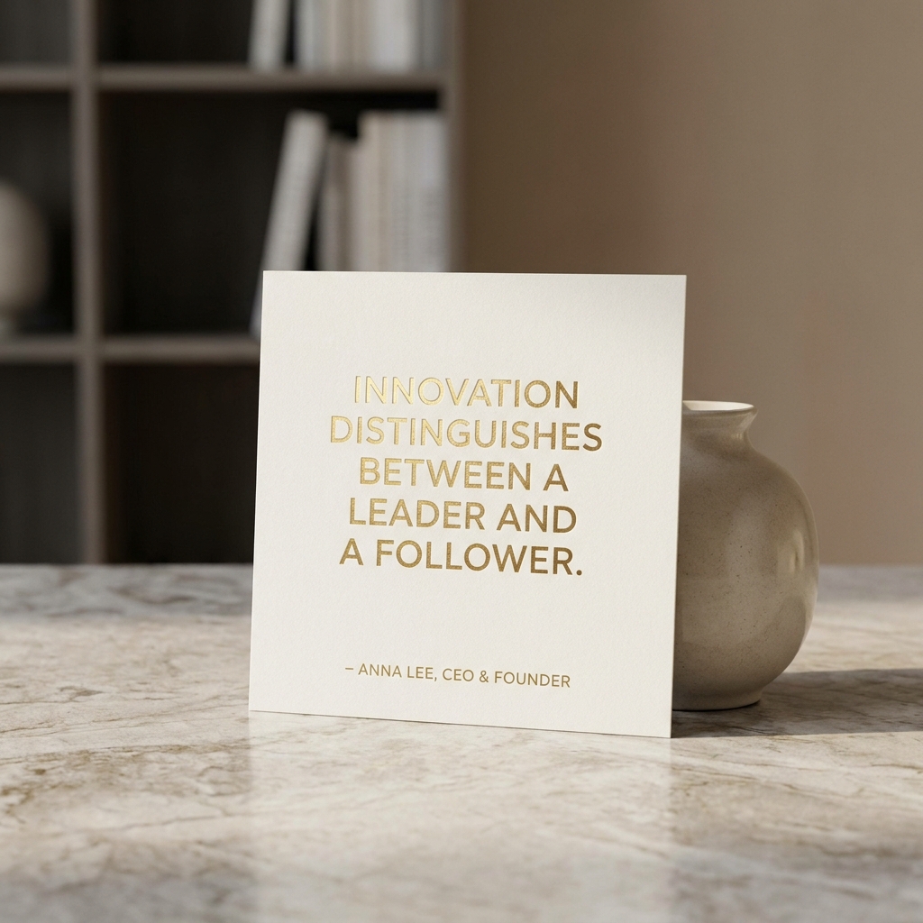 Quote Card example