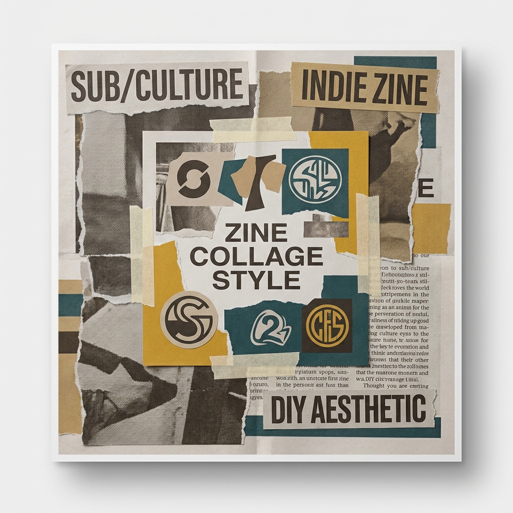 Zine Collage example