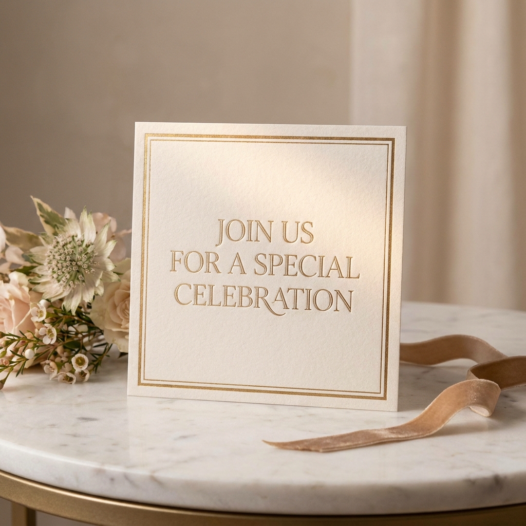 Invitation Card example
