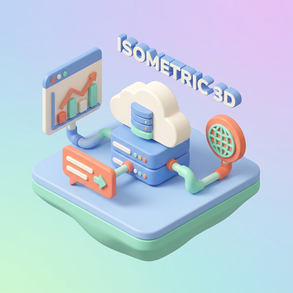 Isometric 3D example