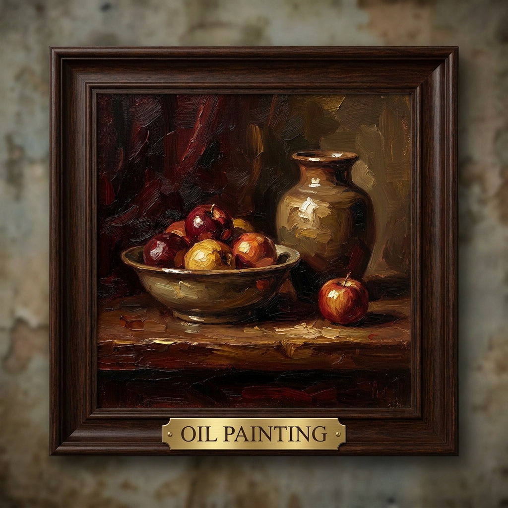 Oil Painting example