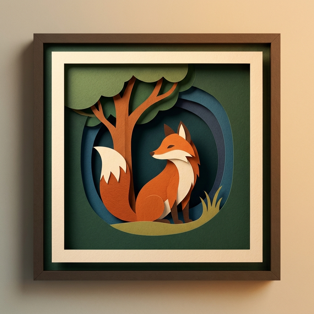 Paper Cutout example