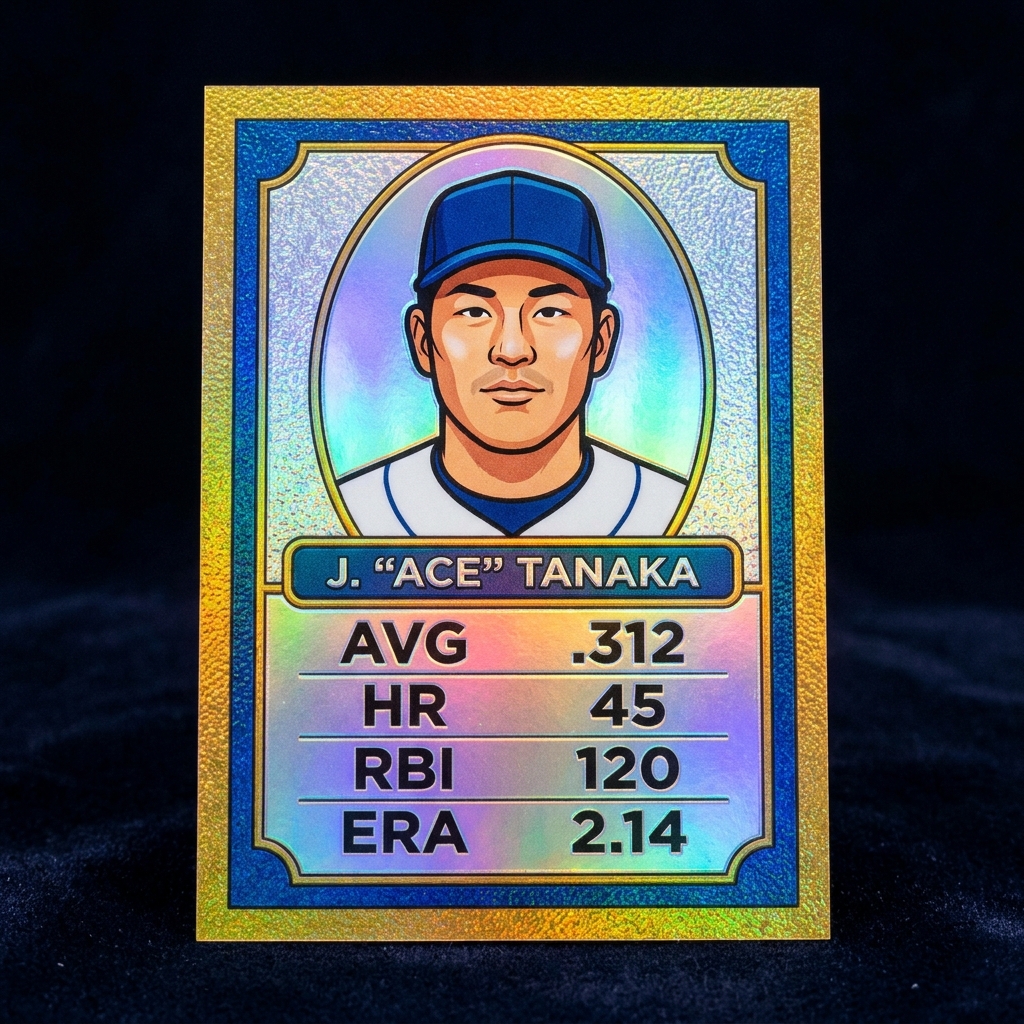 Trading Card example